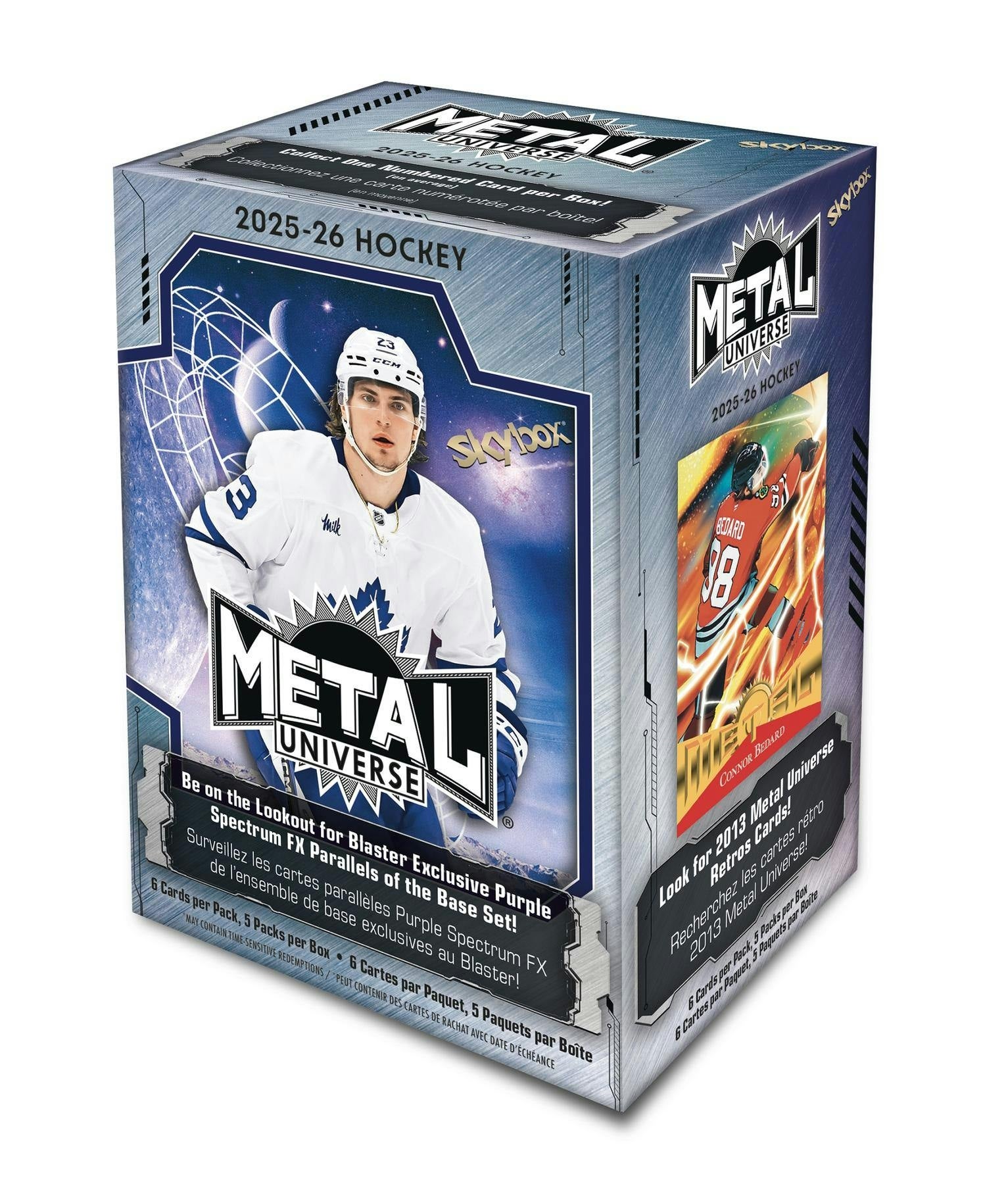 2025-26 Upper Deck Metal Universe Hockey Blaster Box | Elite