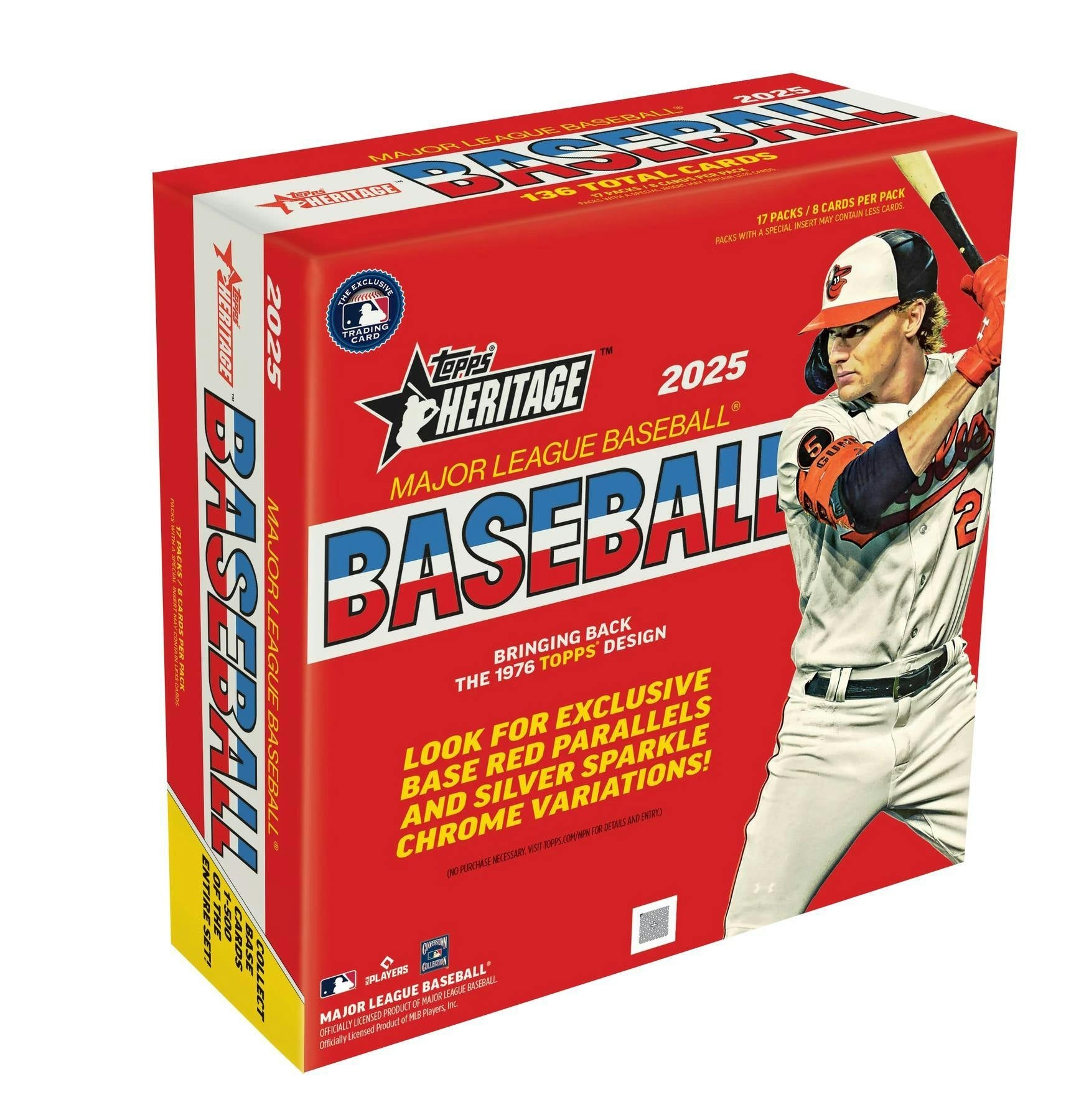 2025 Topps Heritage Baseball Mega Box | Elite Collectibles