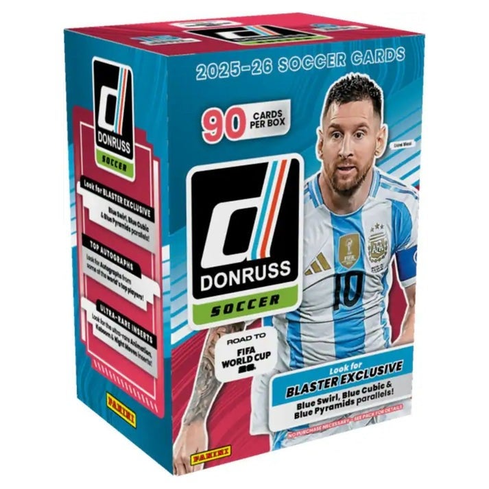 2025-26 Panini Donruss Road to FIFA World Cup Soccer Blaster Box