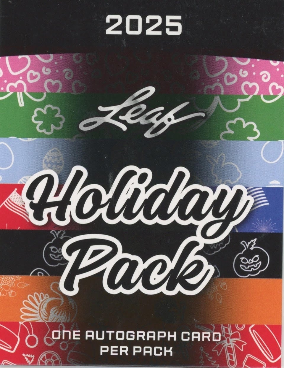 2025 Leaf Holiday Pack　未開封 2025 Leaf Holiday Pack 未開封 2025 Leaf Holiday Pack (1 Auto Per
