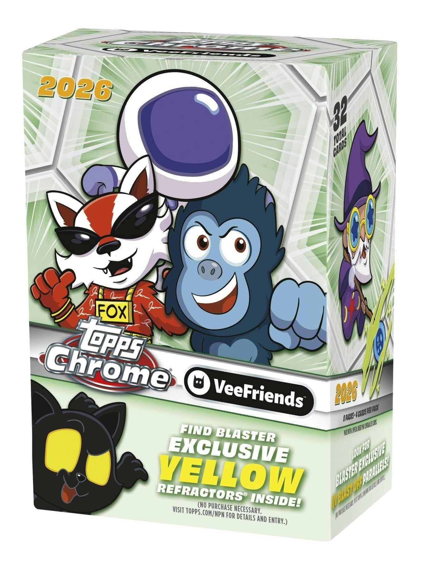 2026 Topps VeeFriends Chrome Blaster Box | Elite Collectibles