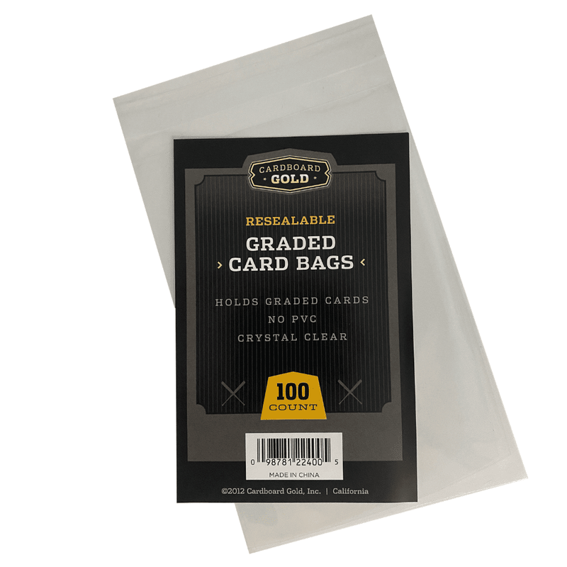 graded card bags Case 4 Row Red These are for large size PSA slabs Storage Revolution: Collectors Bag +