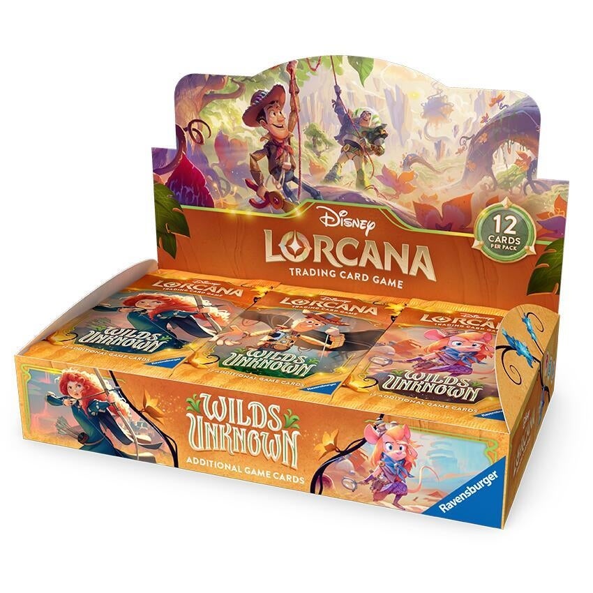 lorcana booster box display Acrylic Case suitable for Disney – Chinese Disney Lorcana is a collectible trading card game from Ravensburger with unique game mechanics that feature beloved Disney characters—some familiar Disney Lorcana TCG - The